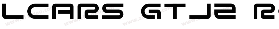 LCARS GTJ2 Regular字体转换